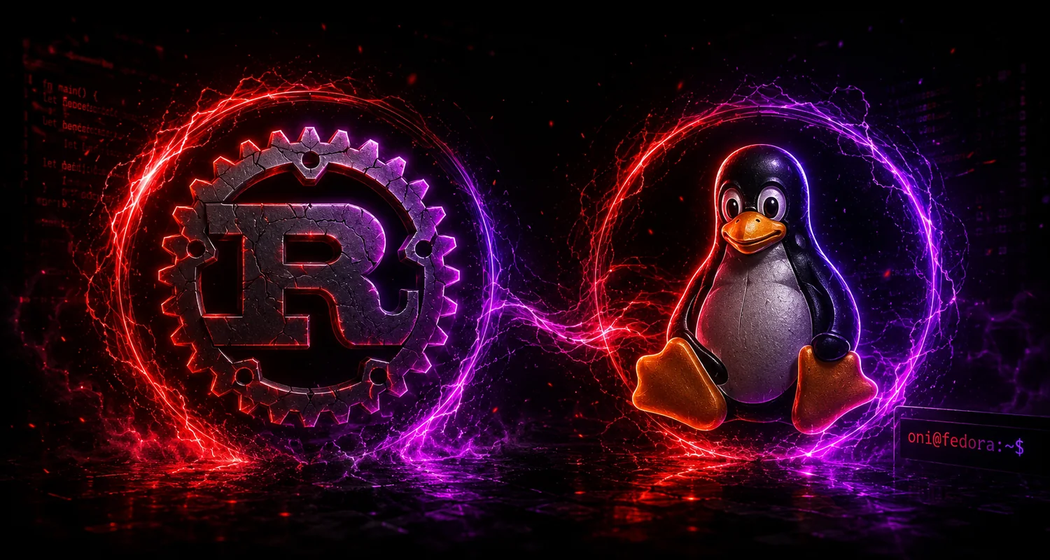 Rust y Tux — Rust sobre Linux